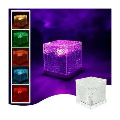 Water Pattern USB Dynamic Light Stunning LED Projector for Relaxing Ambiance, 16 in 1 USB Dynamic Water Pattern Light