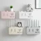 Wifi Router Storage Box Wall Mount, Wall Storage Rack ABS Plastic 1pcs - 2