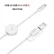 WiWU Wi-C104 Titanlink 100w Powerful 2-in-1 Wireless charging cable - 1