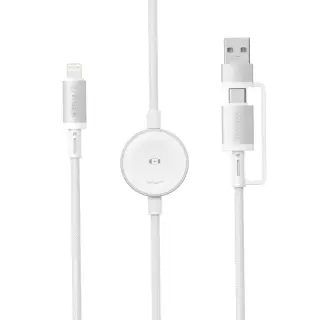 WiWU Titanlink Wi-C105 27w Powerful 2-in-1 Wireless charging cable