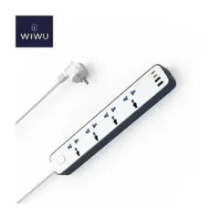 WiWU Wi-S007 PS422 20W GaN 8 in 1 Compact Charging Power Strip