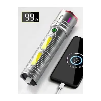 X03 Rechargeable Torch Light with Aluminum Alloy Body