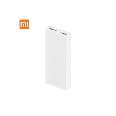 Mi Power bank 20000mAh V3 USB-C With QC3.0 18W – White - Image 1