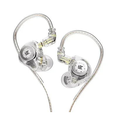 KZ EDX Pro Hi-Fi Bass Dual Magnetic Dynamic Earbuds with mic & 3.5mm headphone Plug - Image 1