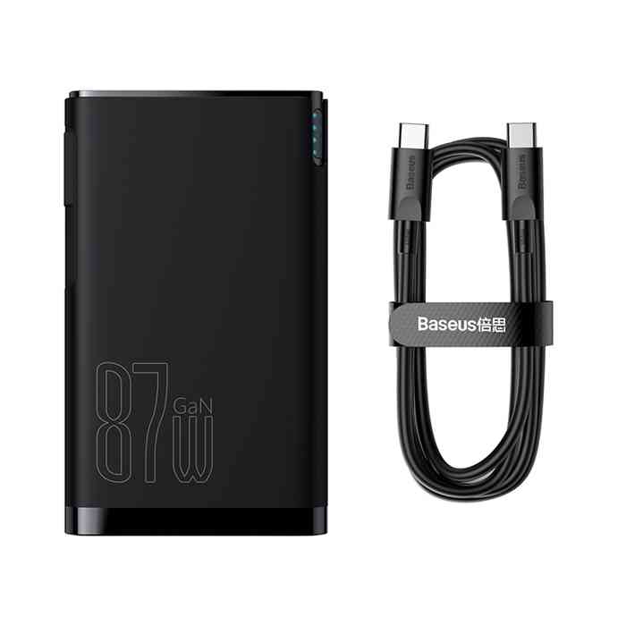 Baseus Power Station 4 Hybrid GaN Power Bank Adaptor 10000mAh 87W