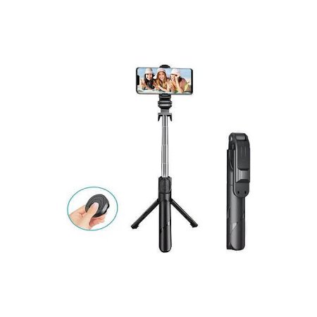 XT02 Wireless Bluetooth Tripod Mobile Phone Selfie Stick