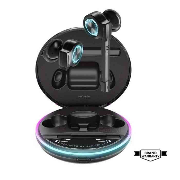 BlitzWolf BW-FLB3 Gaming TWS Earphones with Game Mode RGB Light