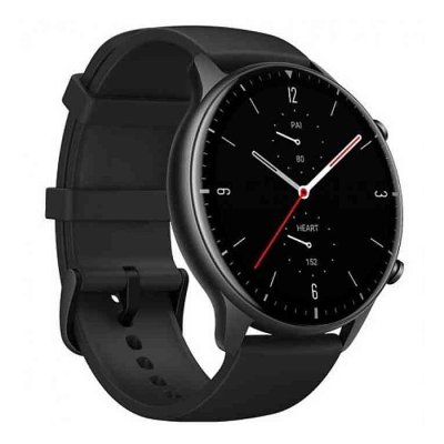 Amazfit GTR 2 AMOLED Curved Display Sports Aluminum Alloy Global Version-Black - Image 1