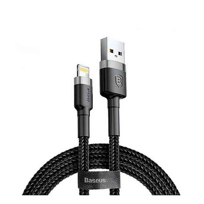 Baseus Cafule Cable USB for Lightning 2.4A 1m Black
