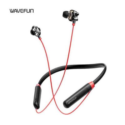 Wavefun Flex U Dual Dynamic Speaker Wireless Neckband Earphone - Image 1