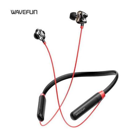 Wavefun Flex U Dual Dynamic Speaker Wireless Neckband Earphone