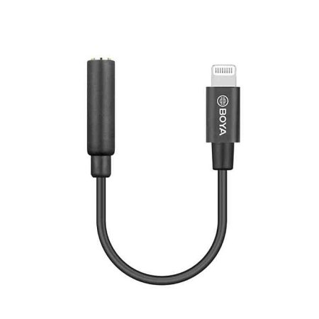 Boya By-K3 Trs To Male Lightning Adapter