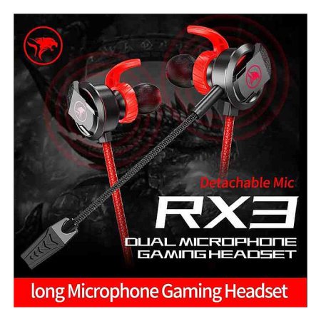 Plextone Mowi RX3 Dual Microphone Gaming Earphone