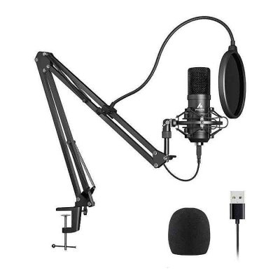 MAONO AU-A04 USB Microphone Combo Setup - Image 1