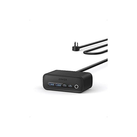 Anker 525 Charging Station 7-in-1 USB C Power Strip Max 65W Power Delivery
