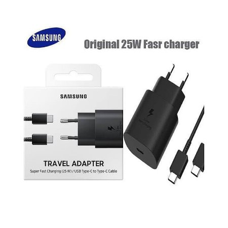 Samsung 25W PD Travel Adapter USB-C to USB-C Cable