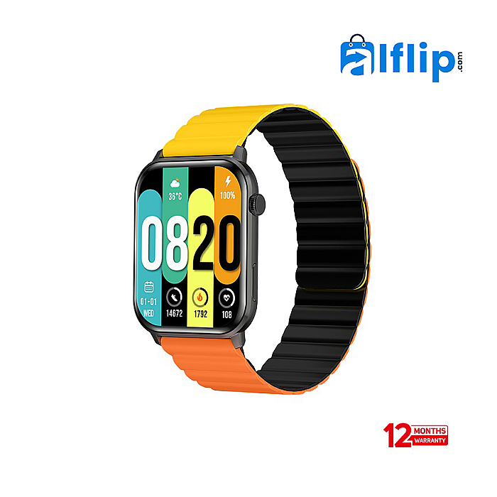 Kieslect Ks Calling Smart Watch Dual Strap with screen protector