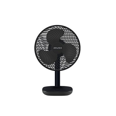 Awei f23 mini portable usb rechargeable desk fan - Image 1