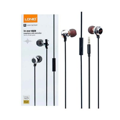 LDNIO HP02 In-Ear Wired Earphone - Image 1