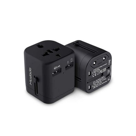 Mcdodo Dual USB Ports Universal Travel Adapter