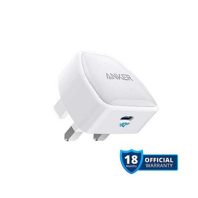 Anker PowerPort III Nano 20W UK White - Image 1