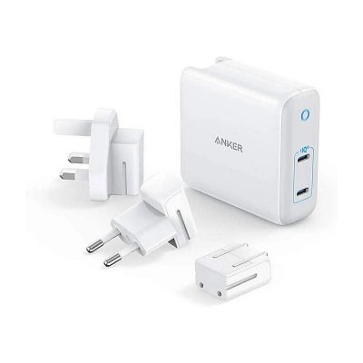 Anker Powerport Atom III Duo 60W 2 Port USB C Wall Charger - Image 1