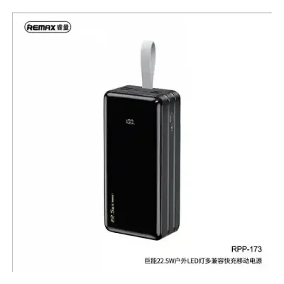 REMAX RPP-173 60000MAH HUNERGY SERIES 22.5W FAST CHARGING POWER BANK - Image 1