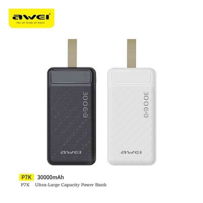 Awei P7K 30000mAh fast Charging Power bank - Image 1