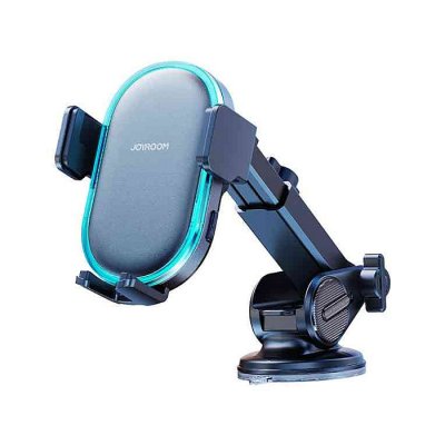 Joyroom JR-ZS299 Dual-Coil Wireless Car Charger Holder with LED - Image 1