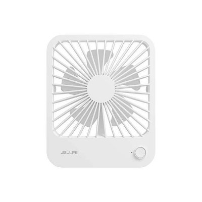 JISULIFE FA26 Rechargeable Ultra Thin Desktop Fan - Image 1