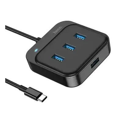 Hoco HB31 4-in-1 USB to 1xUSB3.0 & 3xUSB2.0 Converter - Image 1