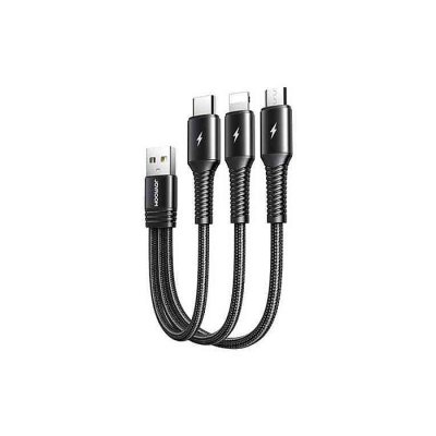 JOYROOM S-01530G9 3 in 1 Short Charging Cable - Image 1