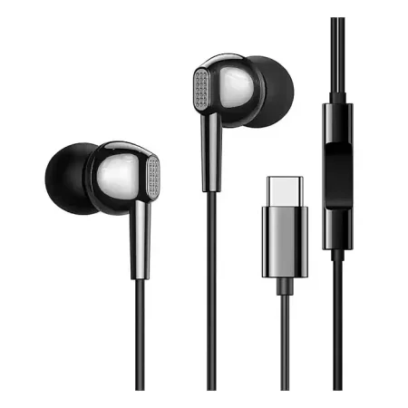 JOYROOM JR-EC02 Type-C Wired Earphone Sport Fashion Headsets Bass In-ear Earbuds
