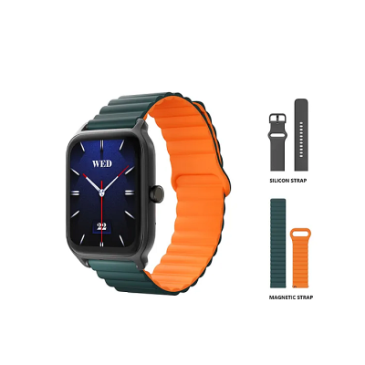 Udfine Watch Starry 1.8” HD Display Bluetooth Call Smartwatch Double Straps - Image 1