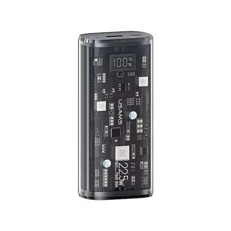 USAMS US-CD189 Transparent Digital Display Power Bank 9000mAh