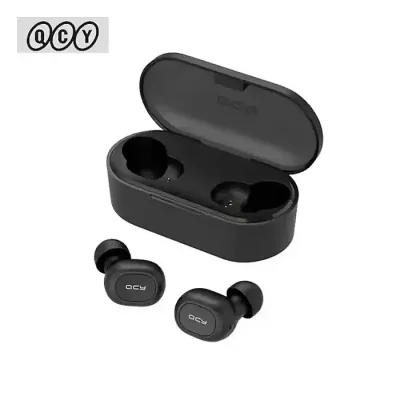 QCY T9 Wireless Earphones Sport Running Earbuds Touch Control & Comfortable Wearing with Dual Mic - Image 1