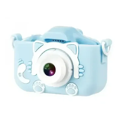 XO XJ01 Dual Lens Children’s Camera with Silicone Cover - Image 1
