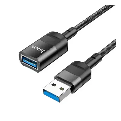 Hoco U107 USB Male to USB Female Charging and Data Transfer Extension Cable - Image 1