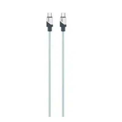 MKB C120 Silicone 120W TYPE-C To TYPE-C Data Cable - Image 1