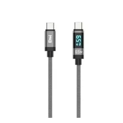 MKB C65D Type C To C 65W Braided Fast Charging Cable - Image 1