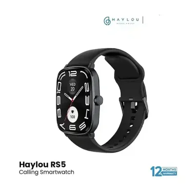 Haylou RS5 AMOLED Display Bluetooth Calling Smartwatch - Image 1