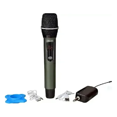 Shengfu CP-113CD Professional Rechargeable UHF Wireless Interview Microphone - Image 1