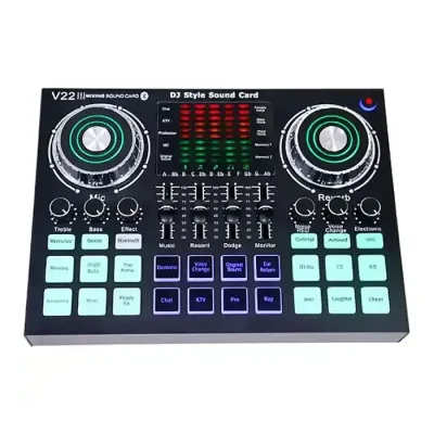 V22 DJ Style Sound Card Professional Quality - Image 1