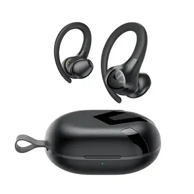 SoundPEATS Wings 2 Sports Over-Ear Wireless Earbuds Headphones Bluetooth 5.3 Waterproof Sports Over-Ear Hooks Earphones with Touch App Control 30Hours - Image 1