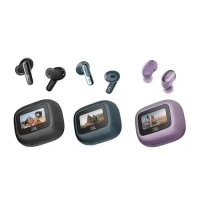 JBL Live Beam 3 ANC True Wireless Noise Cancelling Earbuds With Display - Image 1