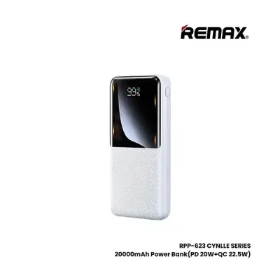 REMAX RPP-623 20000mAh LED Digital Display Fast Charging PD+QC 20W+22.5W Power Bank - Image 1
