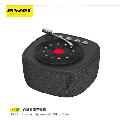 Awei KA26 home outdoor Bluetooth speaker 12 Soothing Sounds sleep aid white noise support TWS Connection in series 3D surround stereo HiFi bass for home - Image 1
