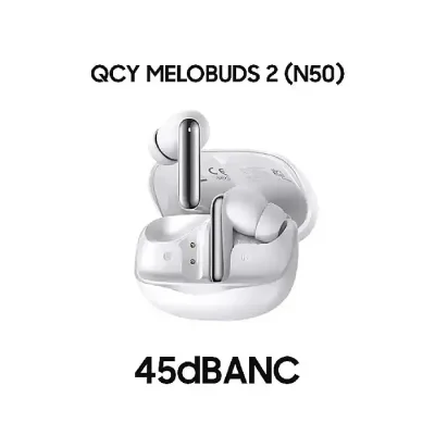 Qcy MeloBuds 2 (N50) 45dB Adaptive Noise Canceling Earbuds - Image 1
