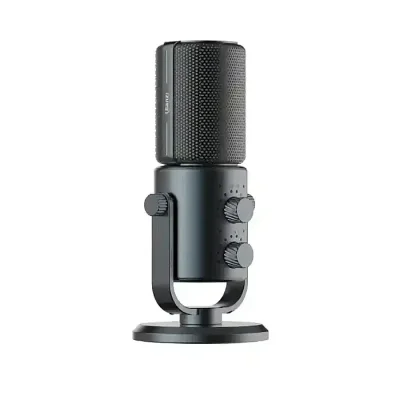 Ulanzi DCM-05 RGB Noise Cancelling Condenser Microphone with Cardioid Polar Pattern USB Type-C Interface for Gaming, Voice Recording, Podcasting, Conferencing, and Live Streaming - Image 1