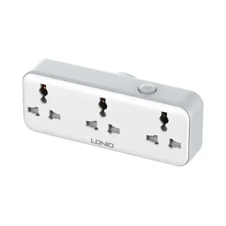 LDNIO SC3317 3 AC Outlets Portable Extension Power Socket